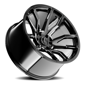 Wheels - Rough Country - Torque TW403 Impact SB - Gloss Black with Milled Accents Wheels - Rough Country - Torque TW403 Impact SB - Gloss Black with Milled Accents